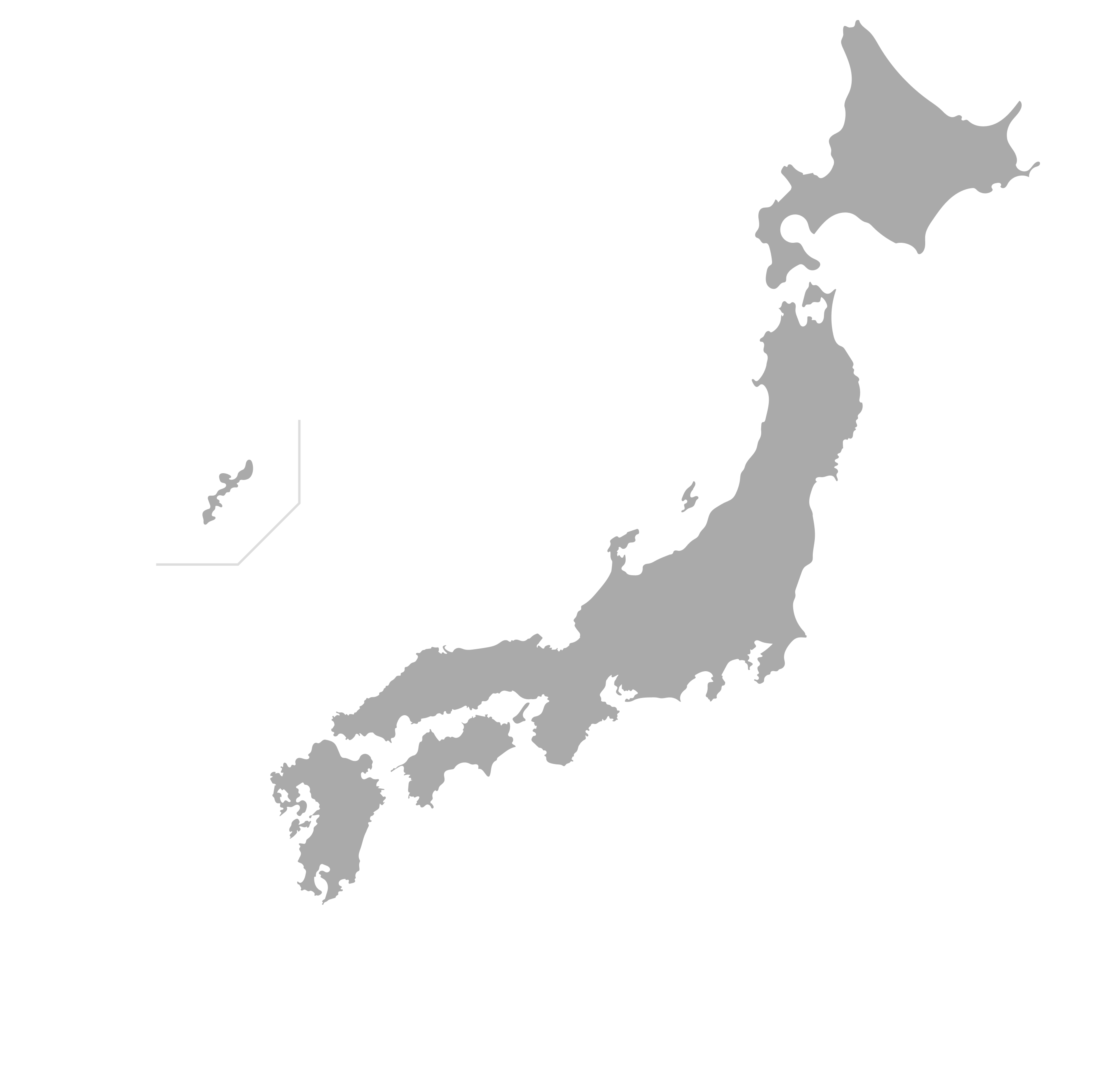 全国店舗数マップ